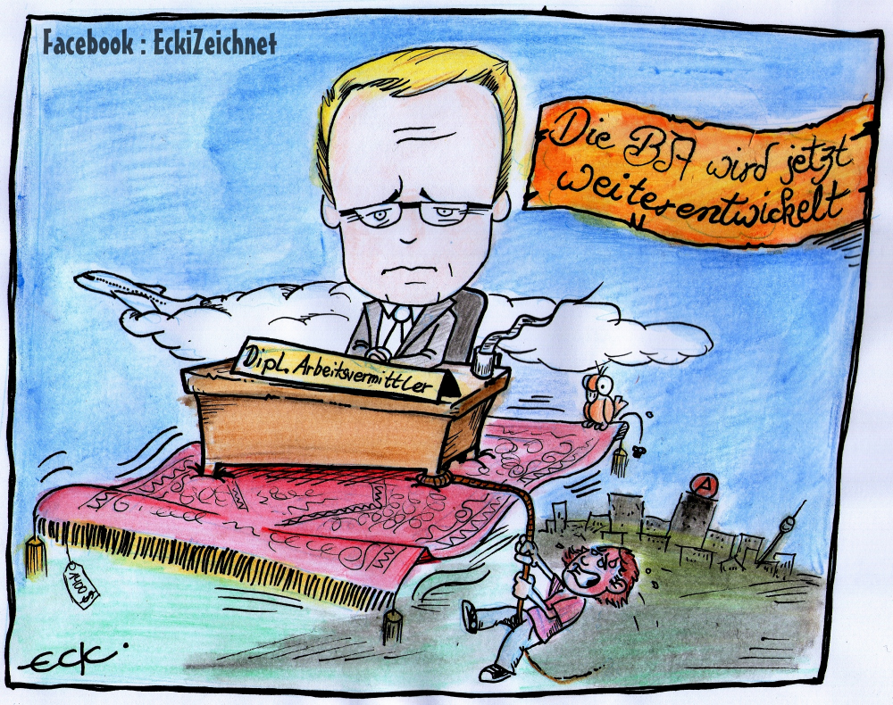 Cartoon: Niebel 1