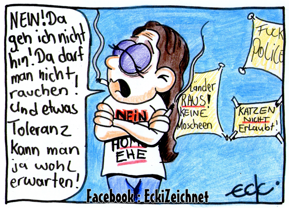 Cartoon: Toleranz 1