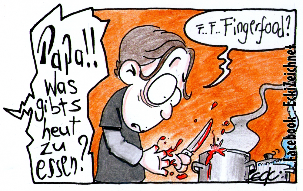 Cartoon: Fingerfood 1