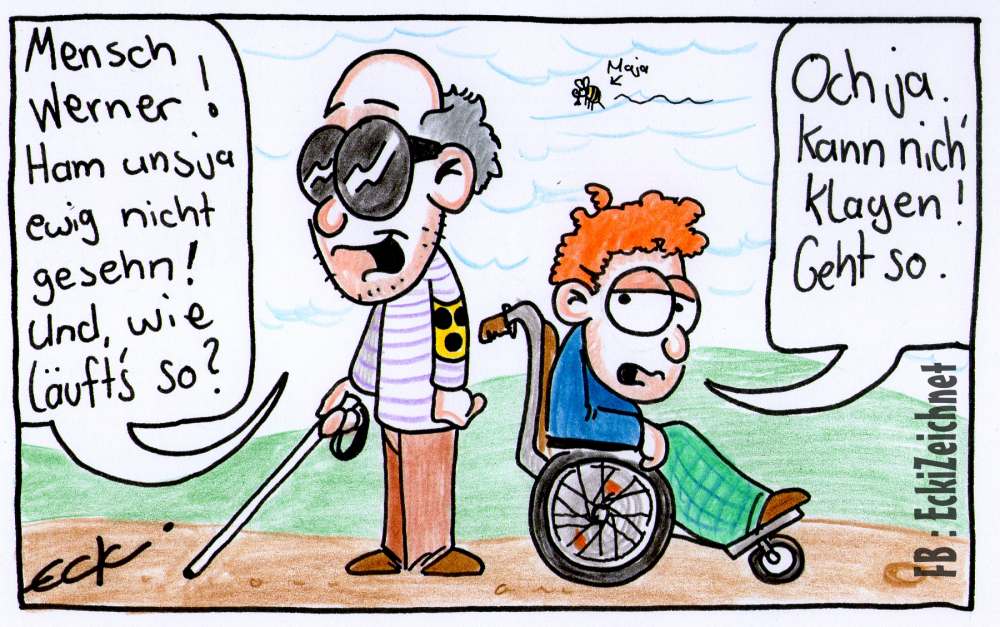 Cartoon: Geht so 1