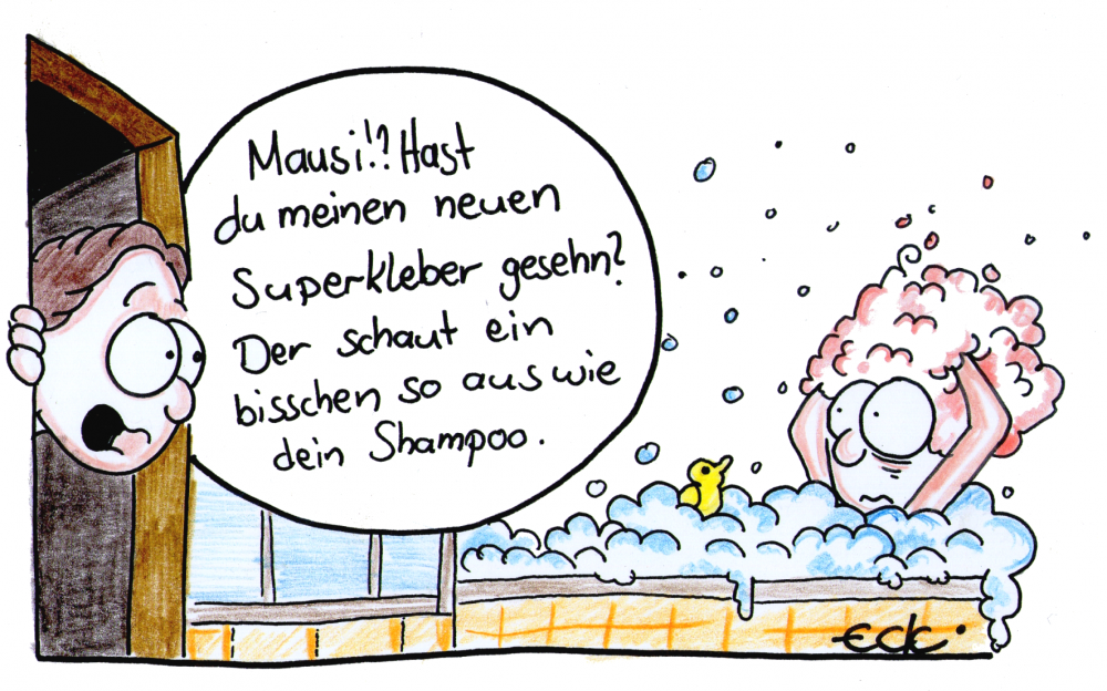Cartoon: Shampoo 1