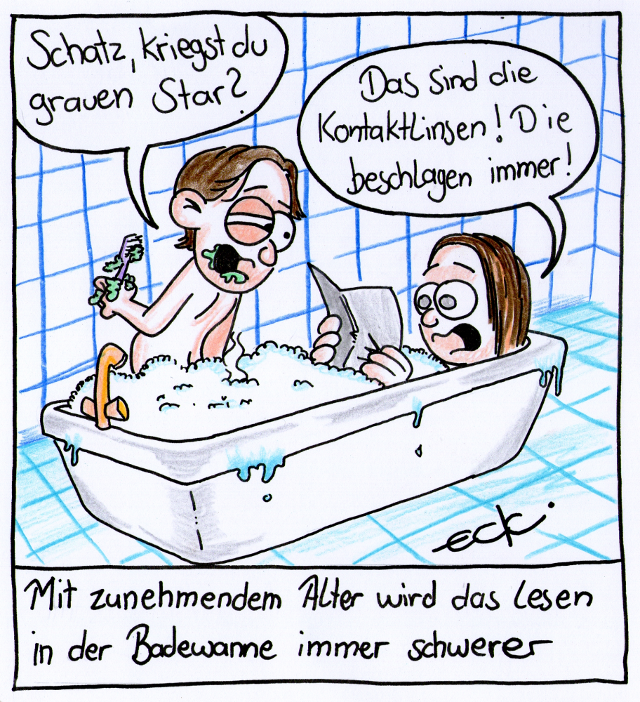 Cartoon: grauer star 1