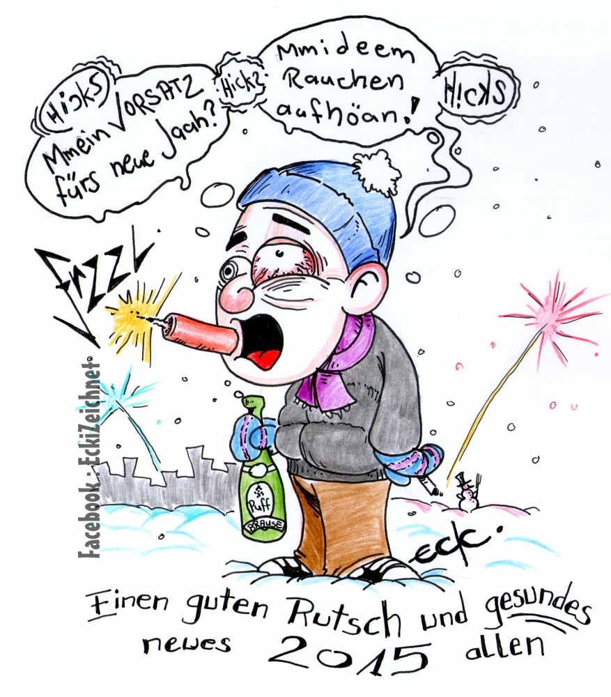 Cartoon: Vorsatz2015 1