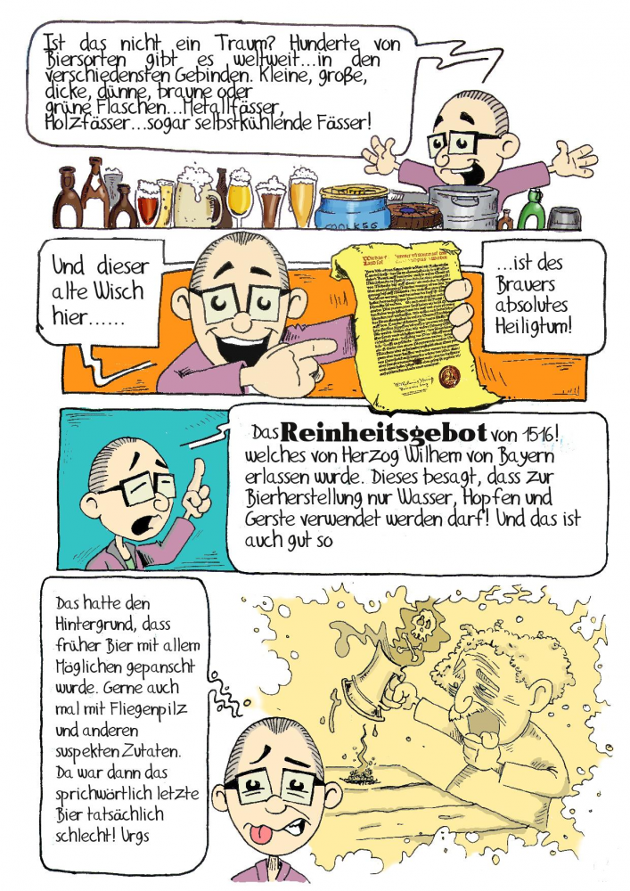 Comic: eckis BRAUEREIFÜHRUNG 3