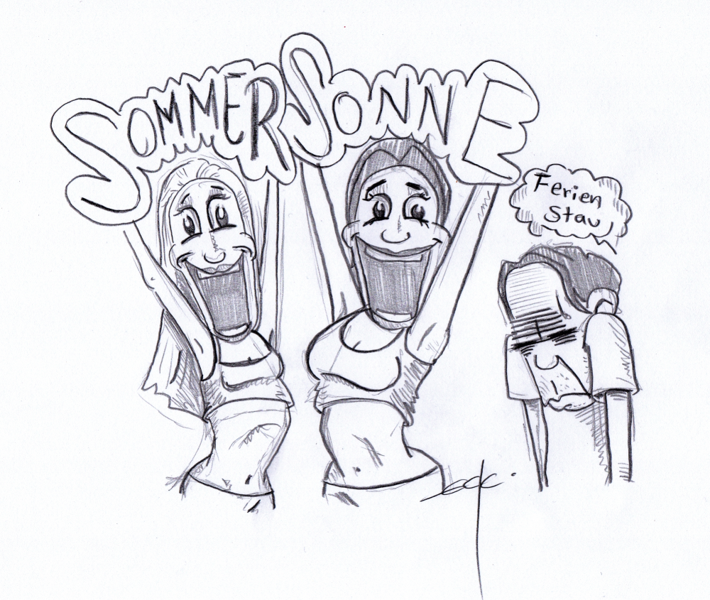 Cartoon: Sommer Sonne F***** 1