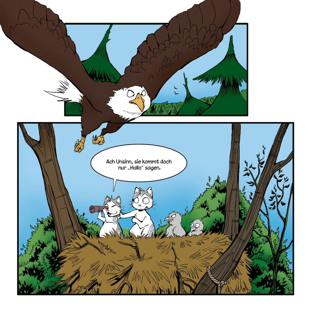 Cartoon: Besuch! 1