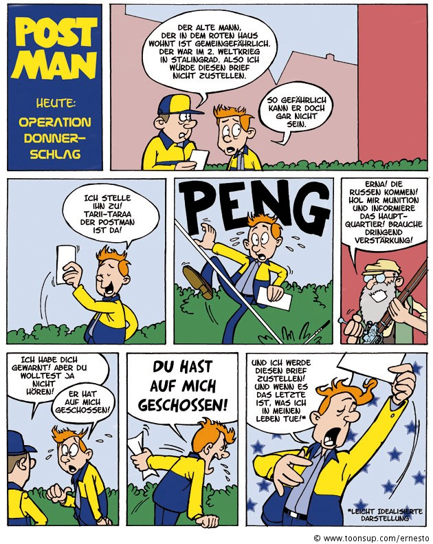 Comic: Postman - Operation Donnerschalg 1