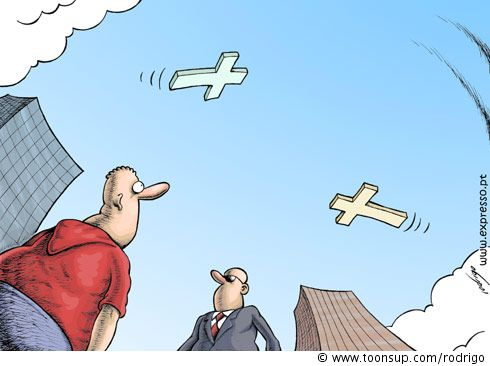 Cartoon: Low-cost flights 1