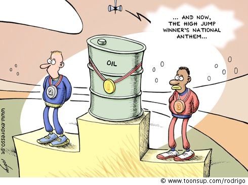 Cartoon: High jump 1