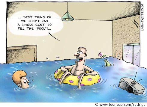 Cartoon: Bad weather 1
