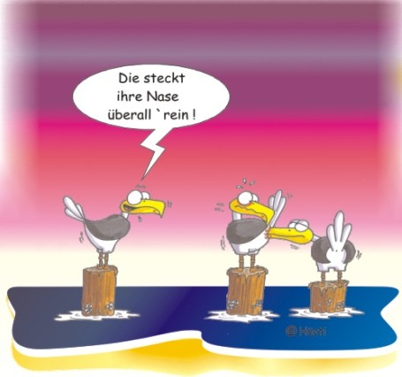 Cartoon: Möwe Emma & Konsorten 1