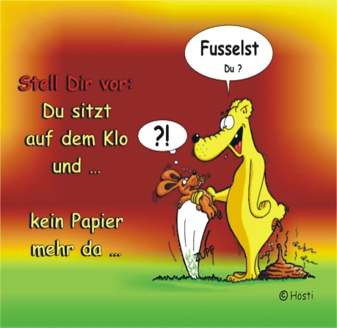 Cartoon: HÖSTI BÄRCHEN 1