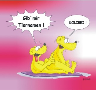 Cartoon: HÖSTI BÄRCHEN 1