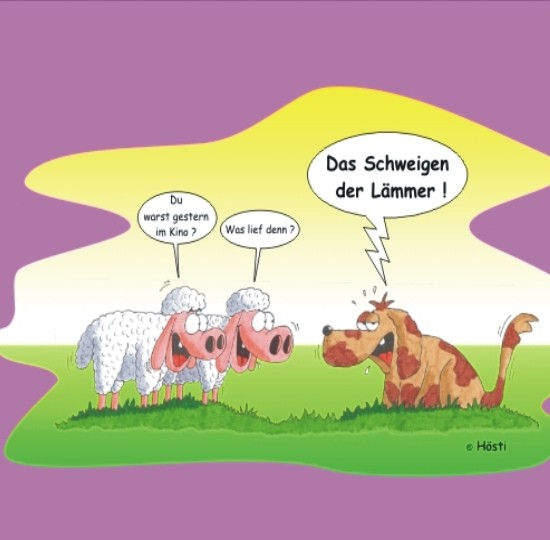 Cartoon: VOLL SCHAAF 1
