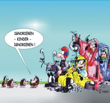Cartoon: Itschi Igel 1