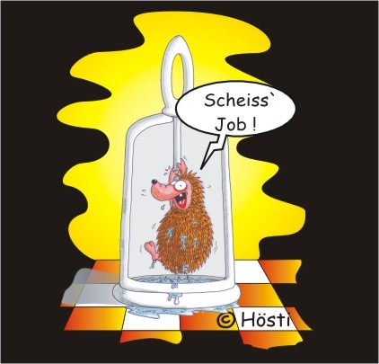 Cartoon: Itschi Igel 1