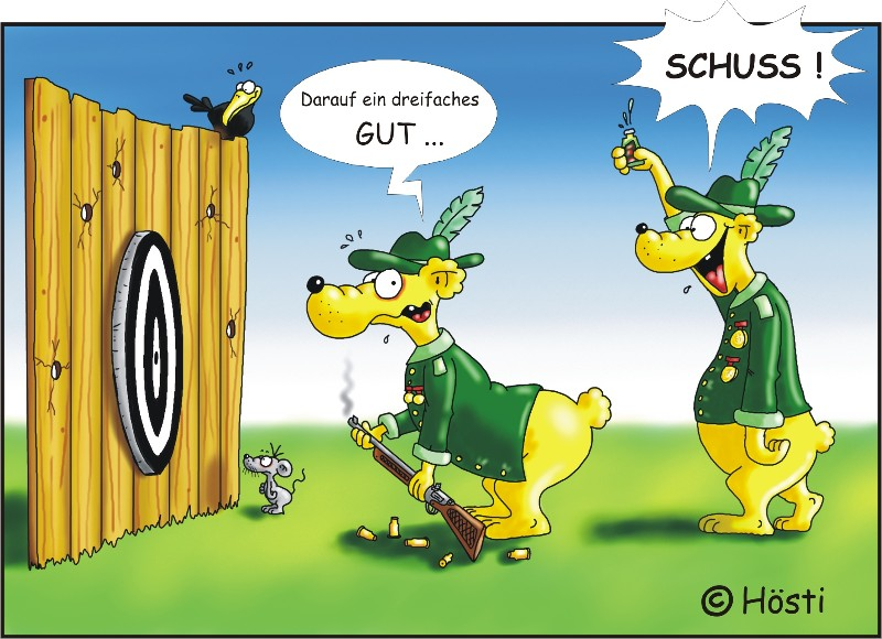 Cartoon: Hösti Merchandising Layouts - www.hoesti.de 1