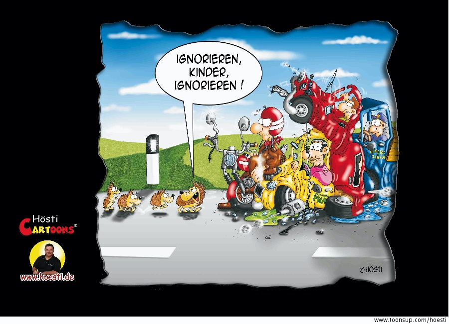 Cartoon: ignorieren ... 1