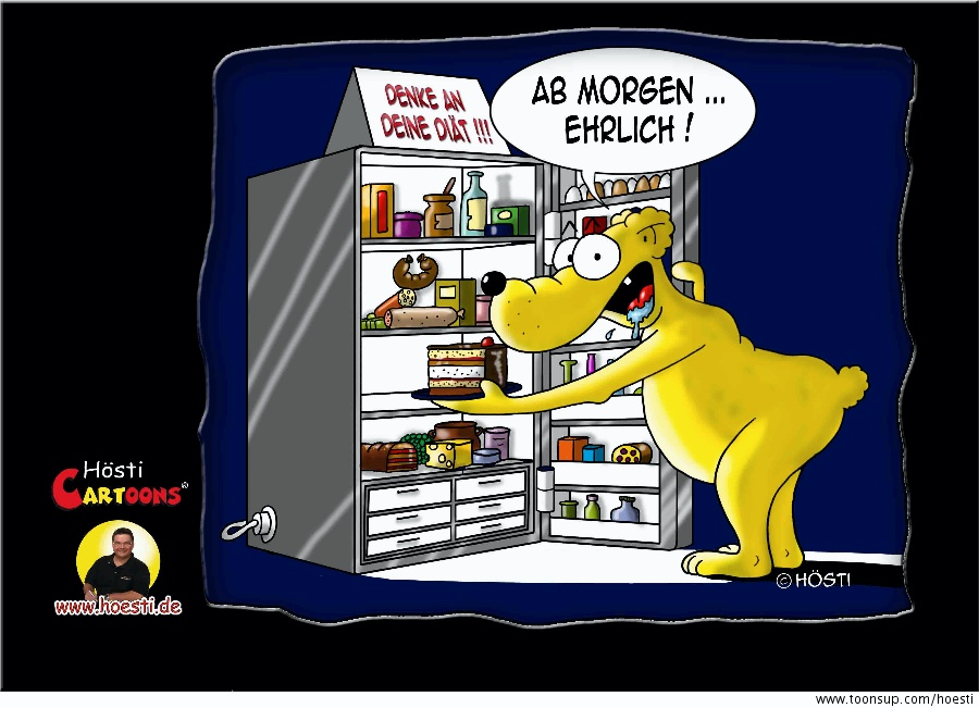 Cartoon: ab morgen ... 1