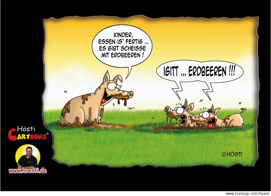 Cartoon: Erdbeeren 1
