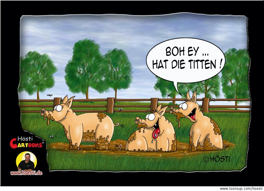 Cartoon: Boh ey ... 1