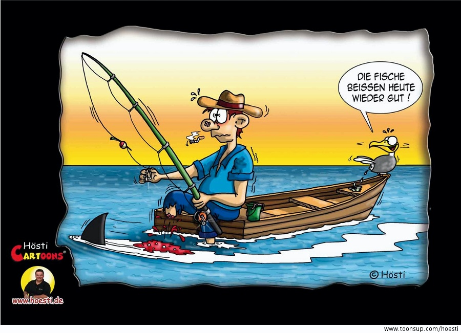 Cartoon: Fische beissen gut 1