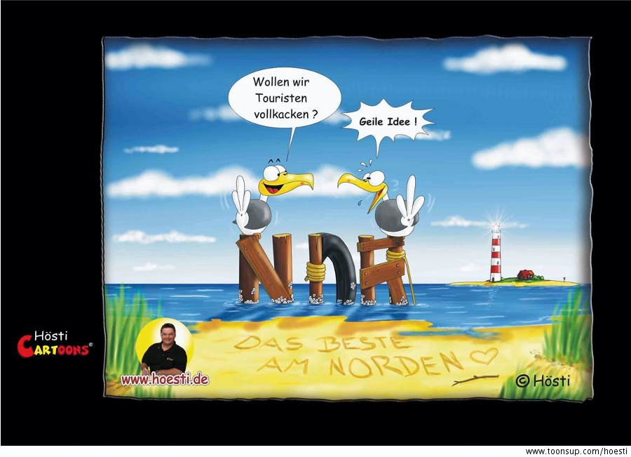 Cartoon: NDR ... das Beste am Norden 1
