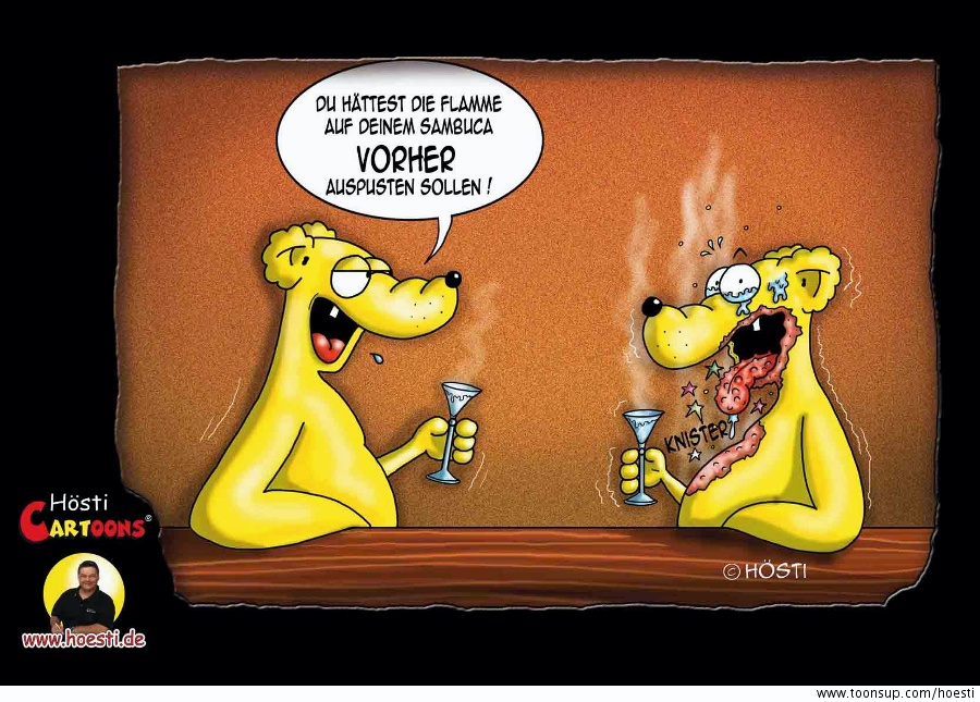 Cartoon: Sambuca 1