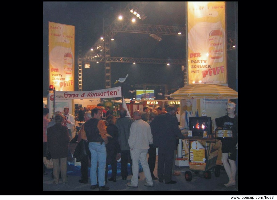 Cartoon: Ein paar Hösti Merchandisingbeispiele 1