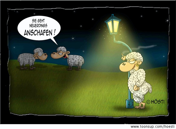 Cartoon: anschafen 1