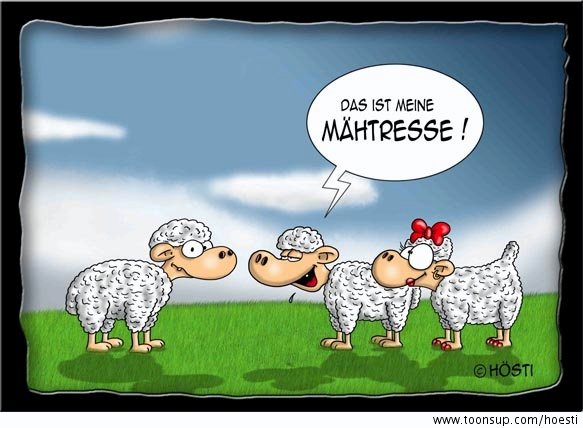 Cartoon: Mähtresse 1