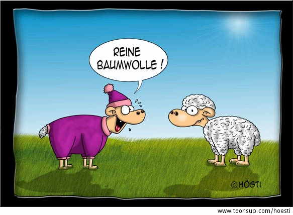 Cartoon: Reine Baumwolle 1
