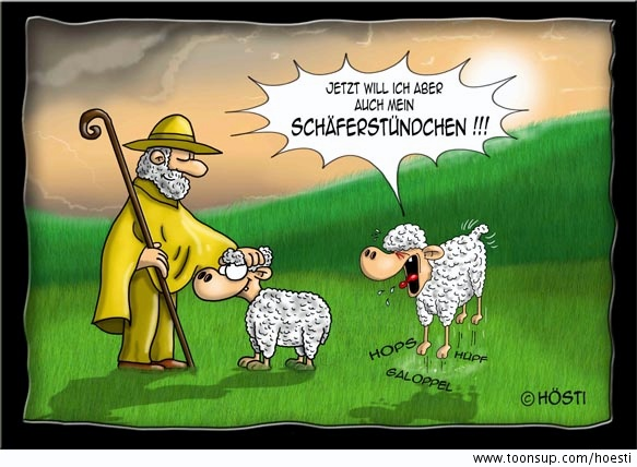 Cartoon: Schäferstündchen 1