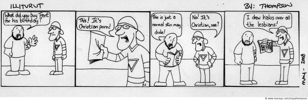 Comic: illiturut - god porn 1