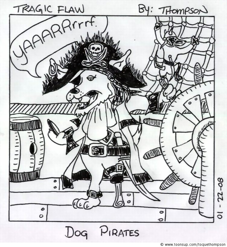 Comic: tragic flaw - pirate dogs 1
