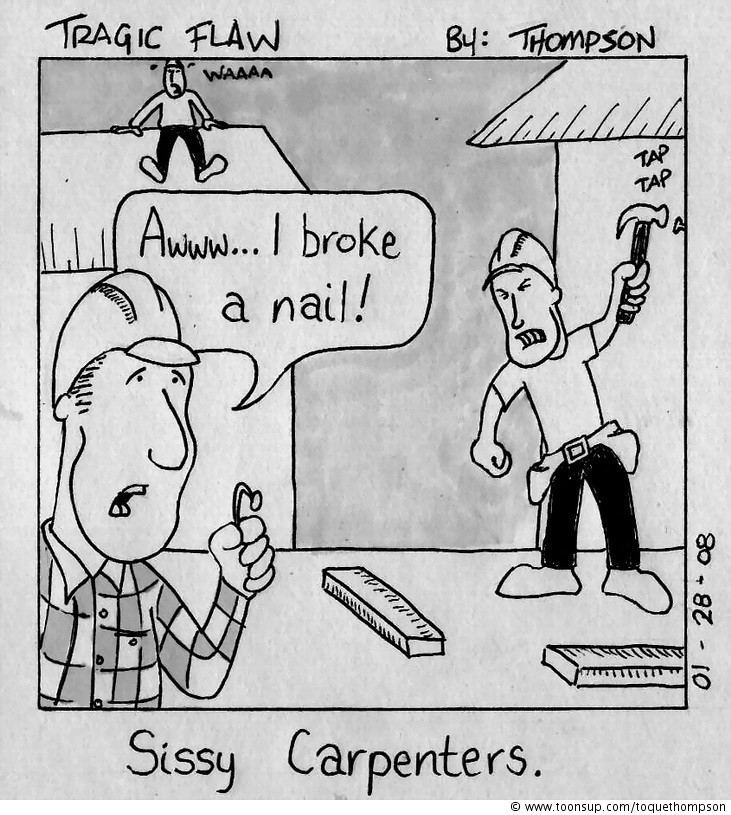 Comic: tragic flaw - sissy carpenters 1