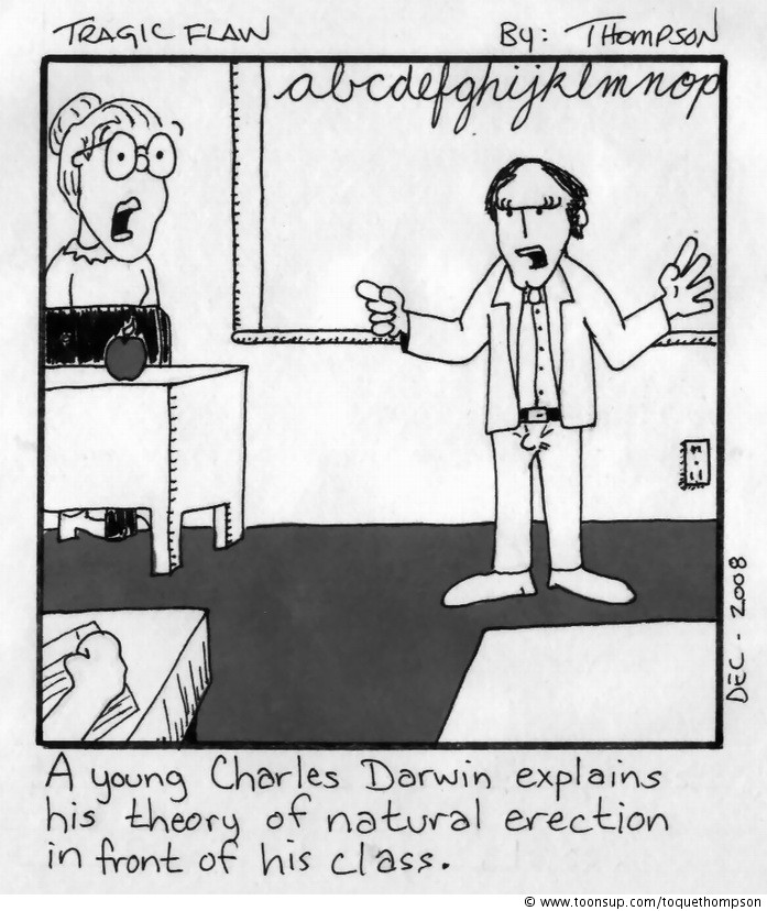 Comic: tragic flaw - darwinism 1
