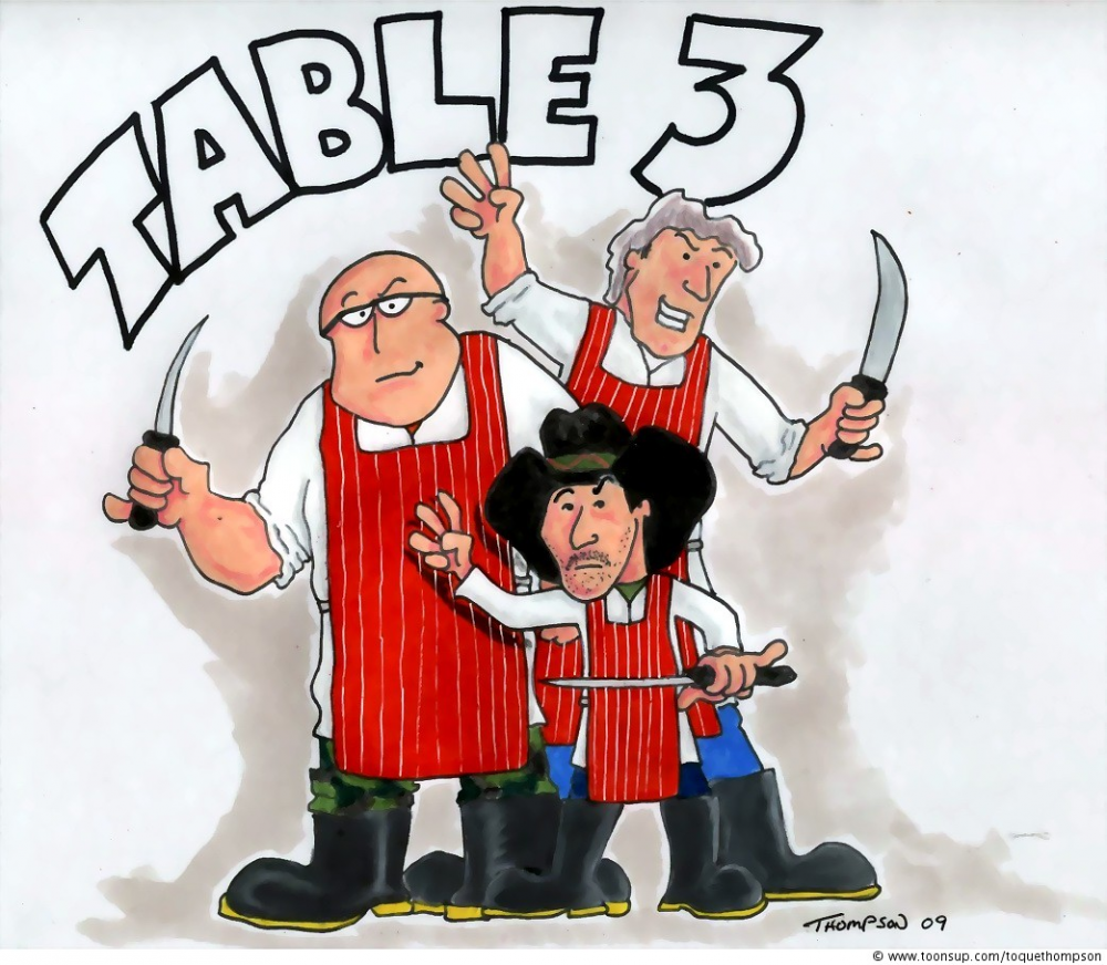 Cartoon: table 3 1
