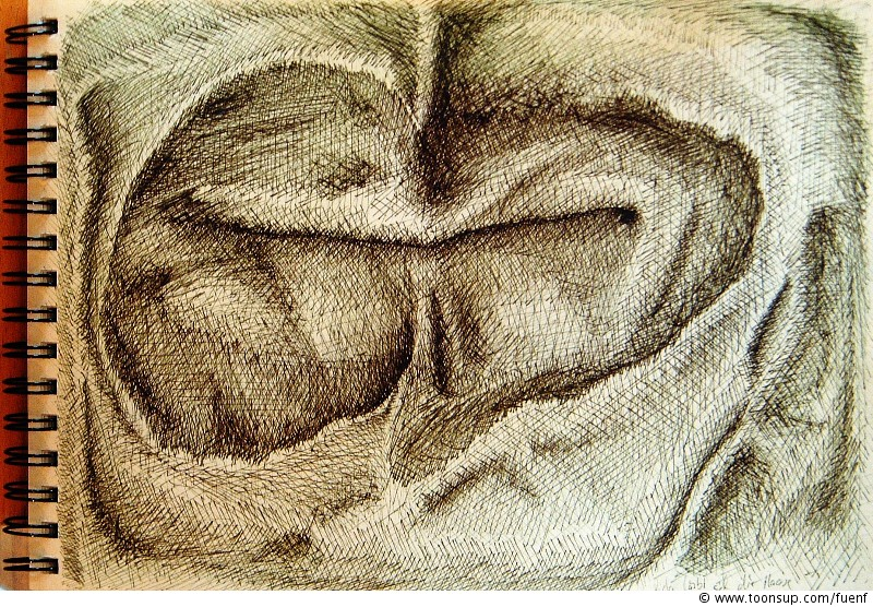 Illustration: Schraffur-Übung 1