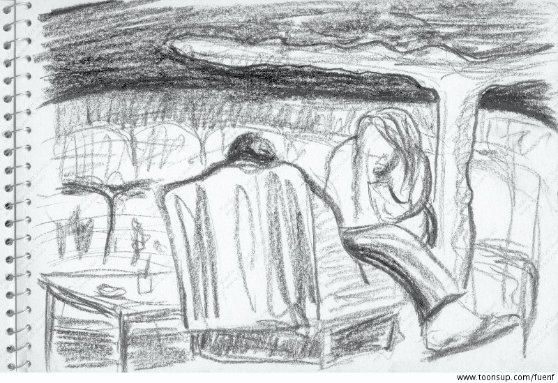 Illustration: Nach dem Tanz 1