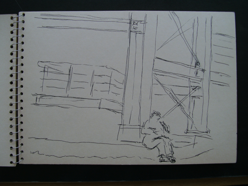 Illustration: SketchCrawl 39 Essen Zollverein (1/3) 13.4.2013 4