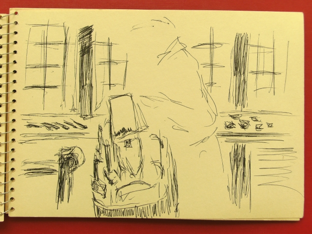 Illustration: SketchCrawl 40 Hagen Freilichtmuseum 13.7.2013 3