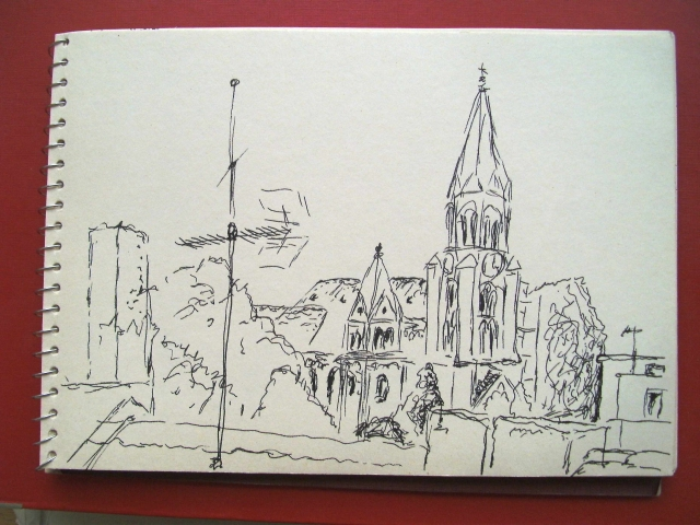 Illustration: Comic-Stammtisch-NRW 27.7.2013 im UpH Essen 1