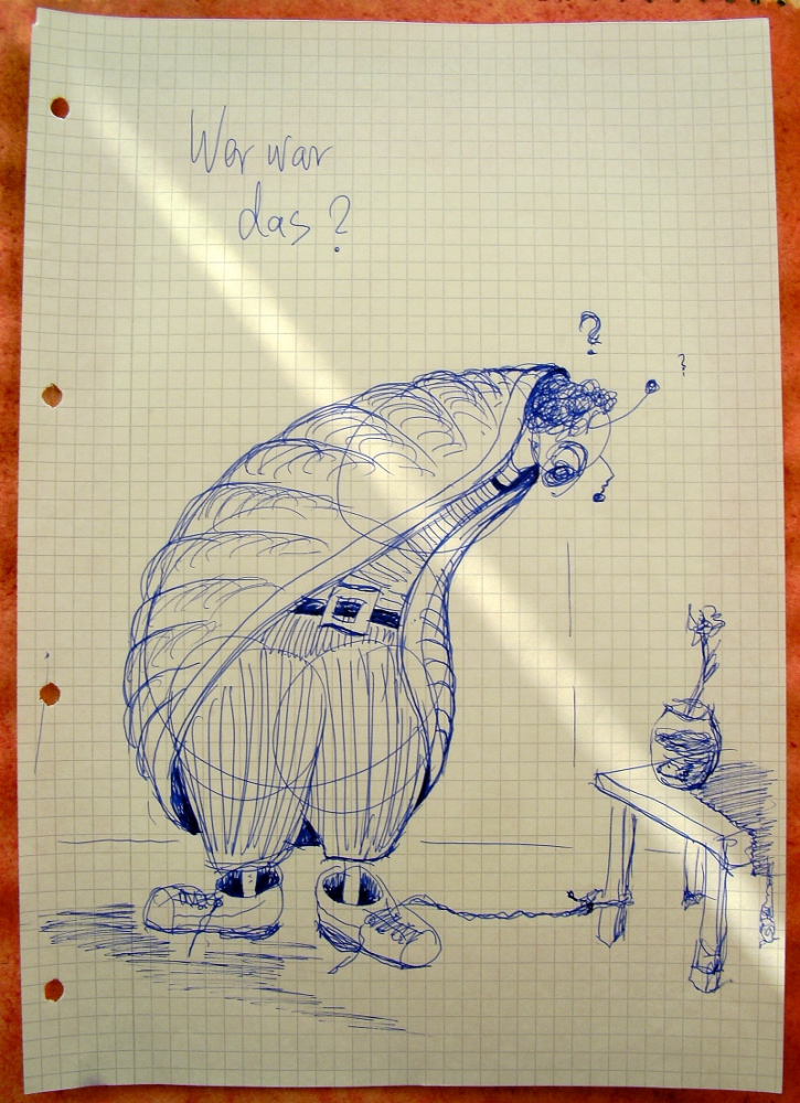 Cartoon: Borkenkäfer (Entwurf) 7