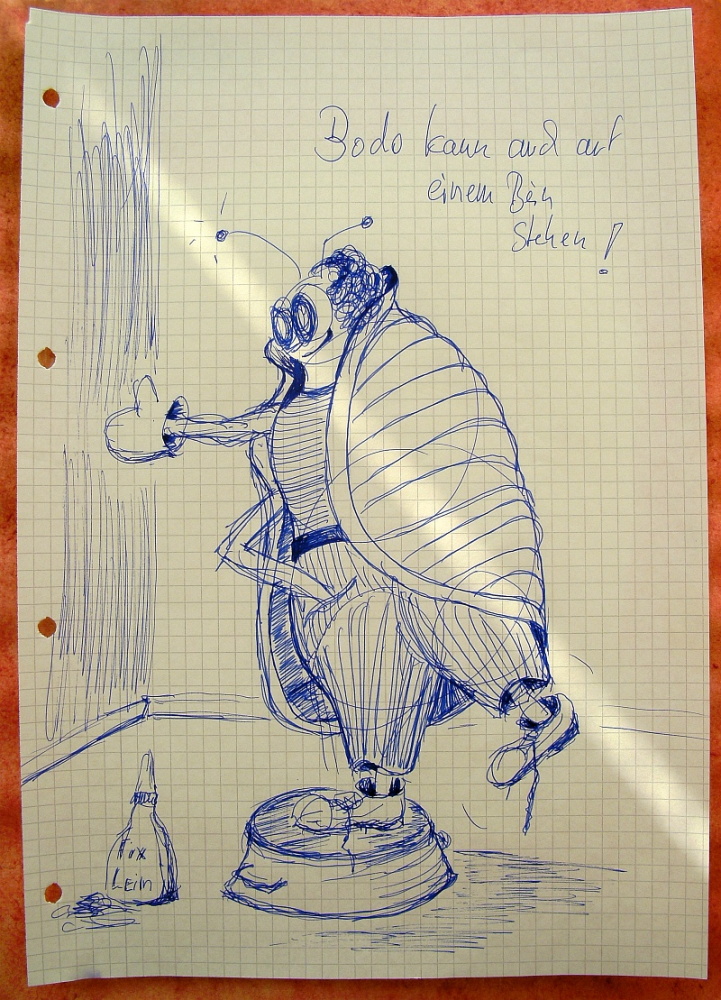 Cartoon: Borkenkäfer (Entwurf) 10