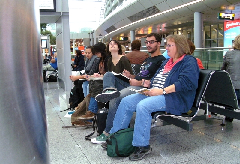 Anderes: SketchCrawl 41 Düsseldorf Flughafen - Fotos 2