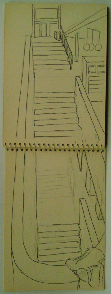 Illustration: Treppenhaus II 1