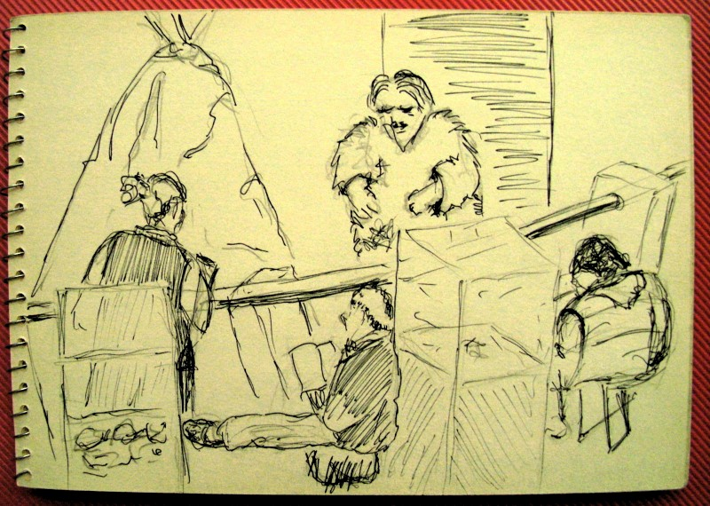 Illustration: SketchCrawl 11/2014 1