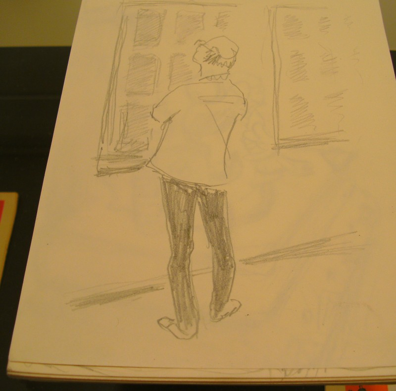 Illustration: Neujahrszeichnen im Schloss Oberhausen 1