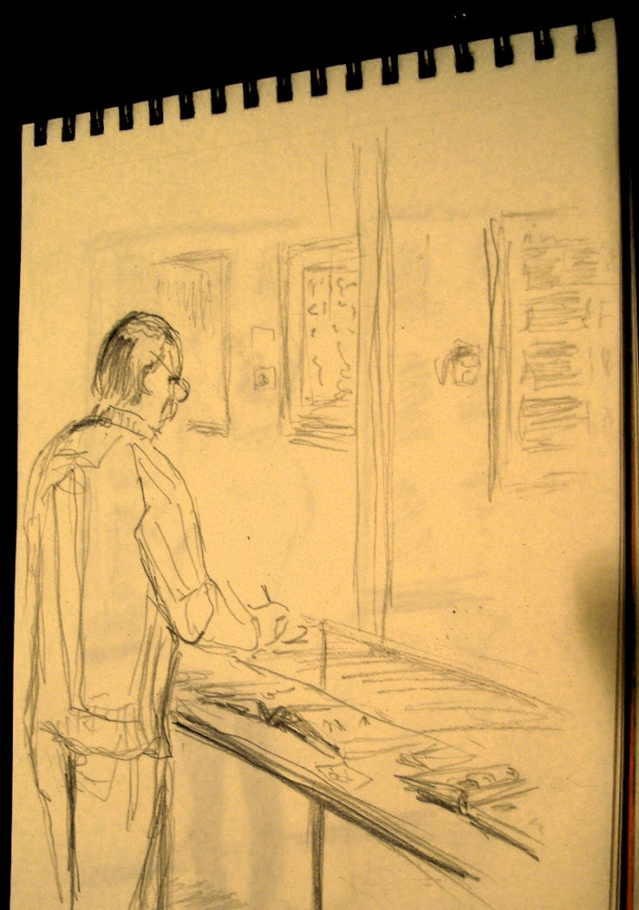 Illustration: Neujahrszeichnen im Schloss Oberhausen 2